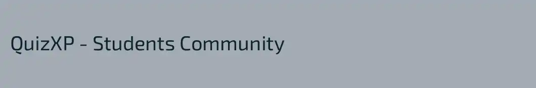 QuizXP - Students Community